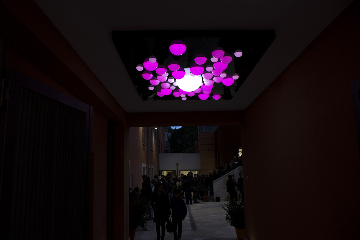 galassia (visione d'ambiente), 2017